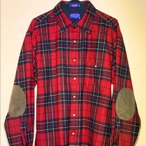 Pendleton Wool Trail Shirt Elbow Patches 49ers